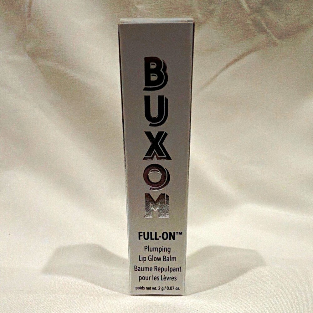 Buxom Full-On Plumping Lip Glow Balm Pink Rose Scent 0.07 oz